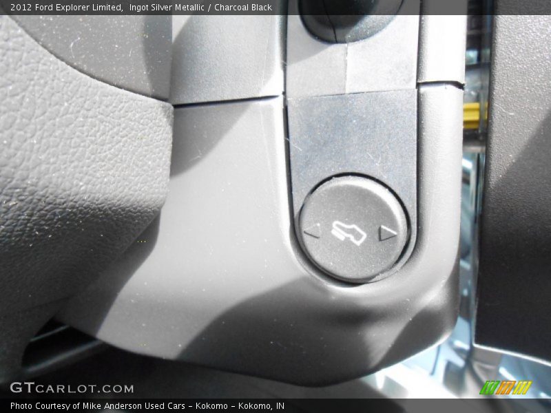 Ingot Silver Metallic / Charcoal Black 2012 Ford Explorer Limited