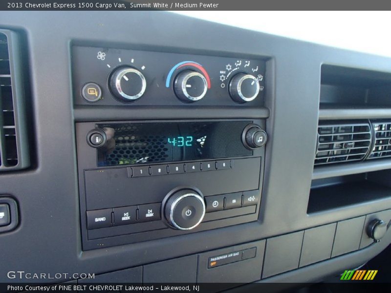 Summit White / Medium Pewter 2013 Chevrolet Express 1500 Cargo Van