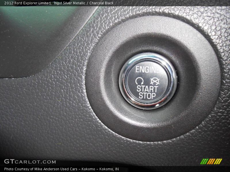 Ingot Silver Metallic / Charcoal Black 2012 Ford Explorer Limited