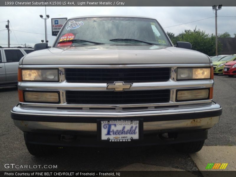 Light Pewter Metallic / Gray 1999 Chevrolet Suburban K1500 LS 4x4