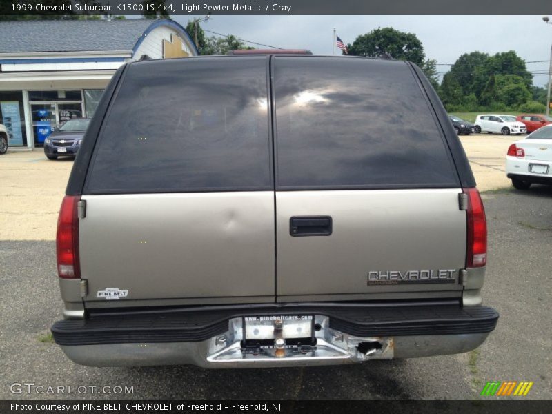 Light Pewter Metallic / Gray 1999 Chevrolet Suburban K1500 LS 4x4