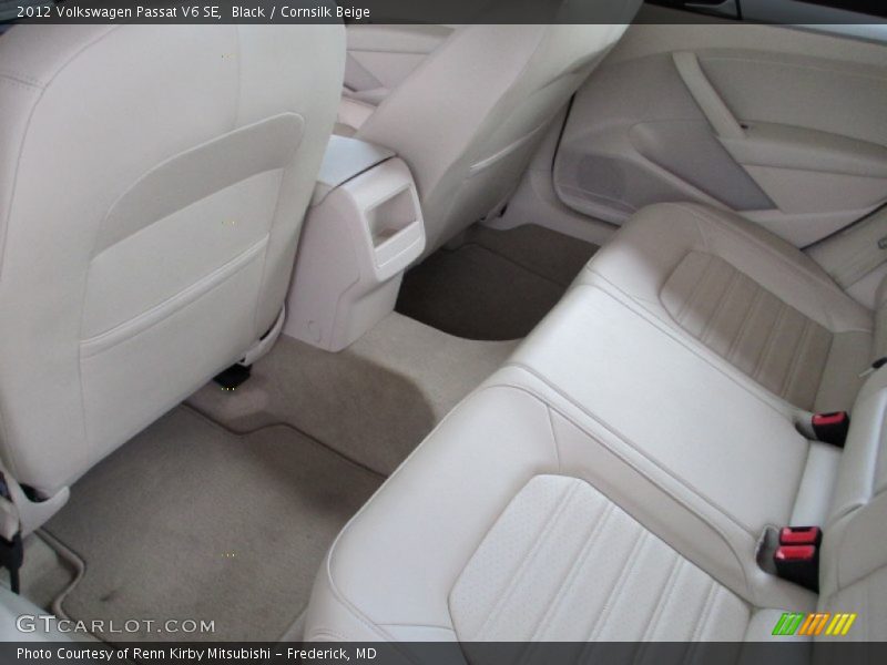 Black / Cornsilk Beige 2012 Volkswagen Passat V6 SE