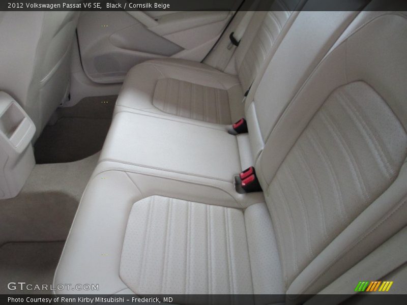 Black / Cornsilk Beige 2012 Volkswagen Passat V6 SE