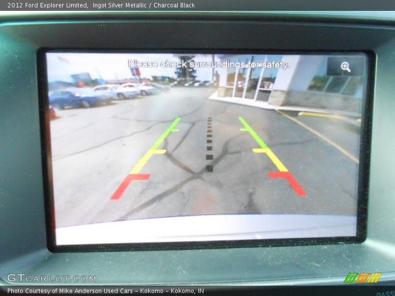 Ingot Silver Metallic / Charcoal Black 2012 Ford Explorer Limited