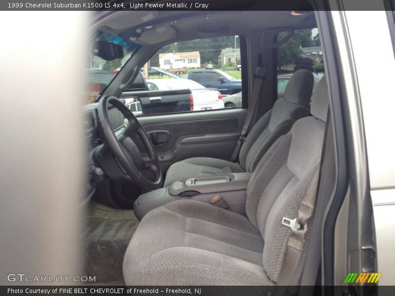 Light Pewter Metallic / Gray 1999 Chevrolet Suburban K1500 LS 4x4