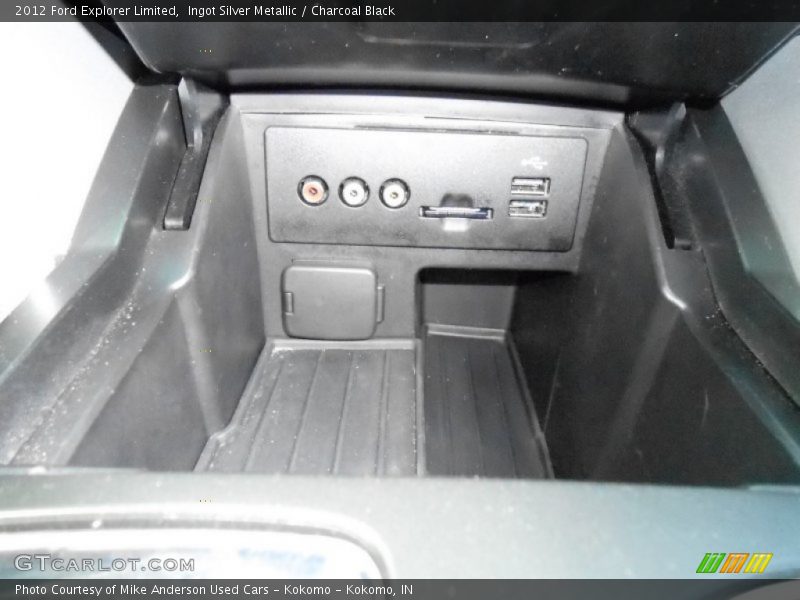 Ingot Silver Metallic / Charcoal Black 2012 Ford Explorer Limited