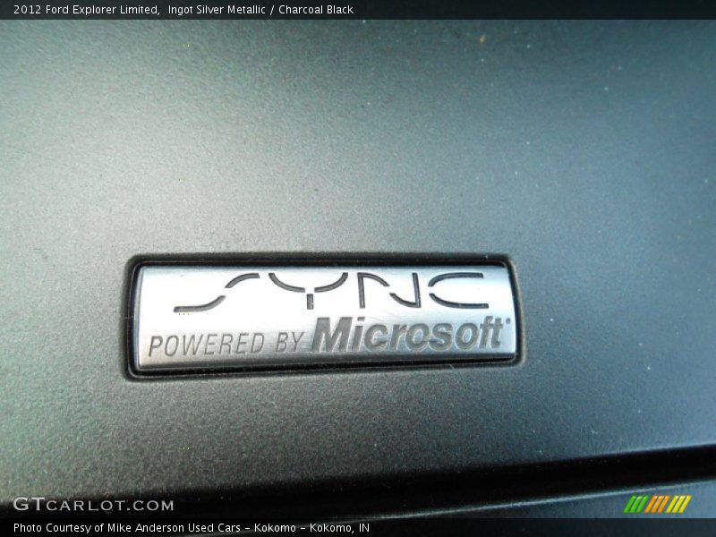 Ingot Silver Metallic / Charcoal Black 2012 Ford Explorer Limited