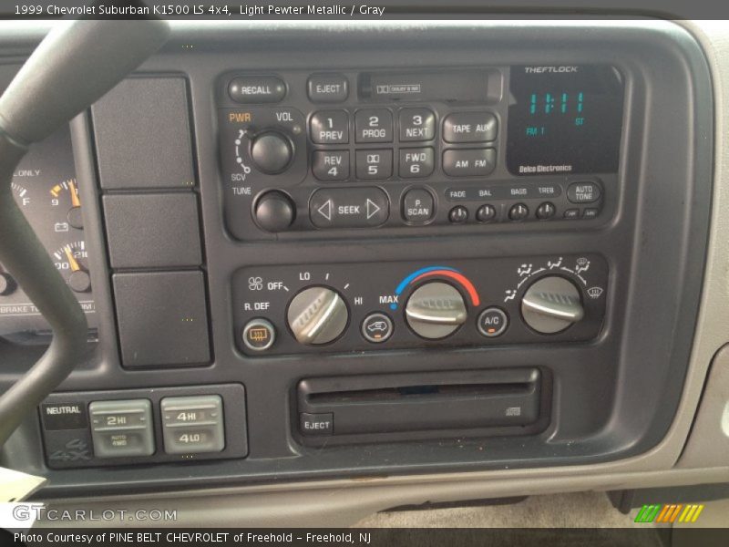 Light Pewter Metallic / Gray 1999 Chevrolet Suburban K1500 LS 4x4