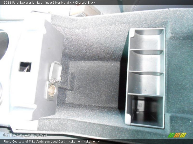 Ingot Silver Metallic / Charcoal Black 2012 Ford Explorer Limited