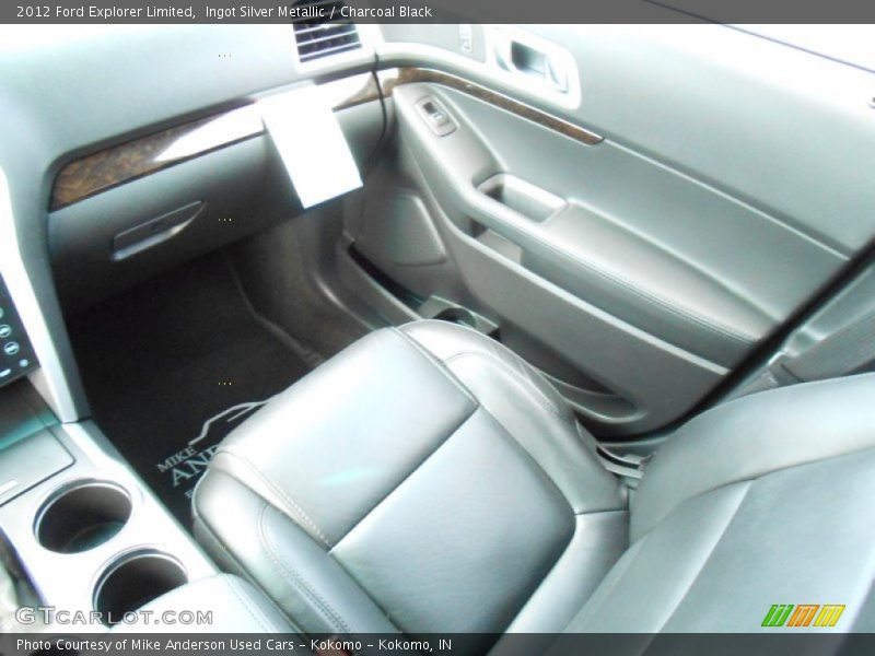 Ingot Silver Metallic / Charcoal Black 2012 Ford Explorer Limited