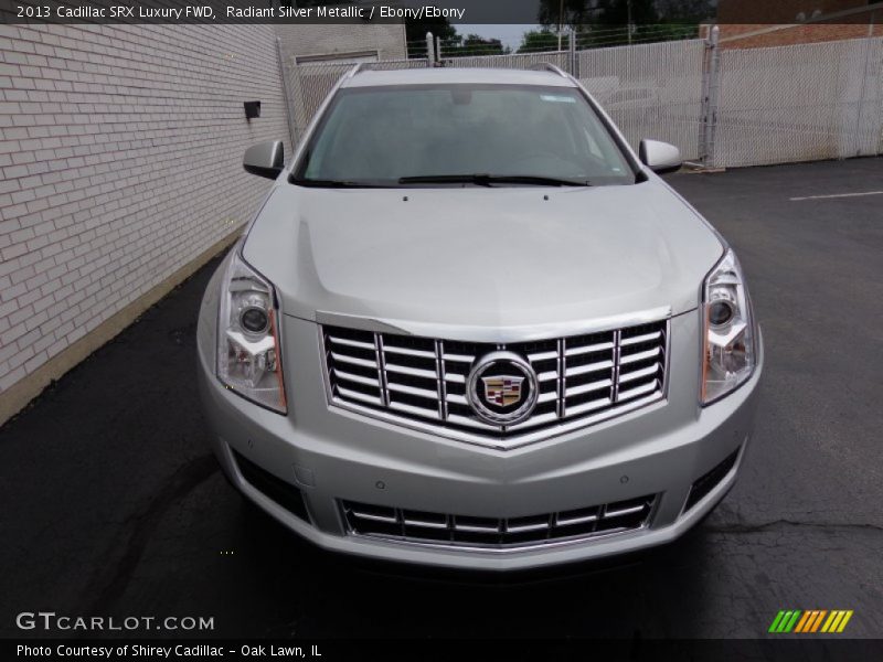 Radiant Silver Metallic / Ebony/Ebony 2013 Cadillac SRX Luxury FWD