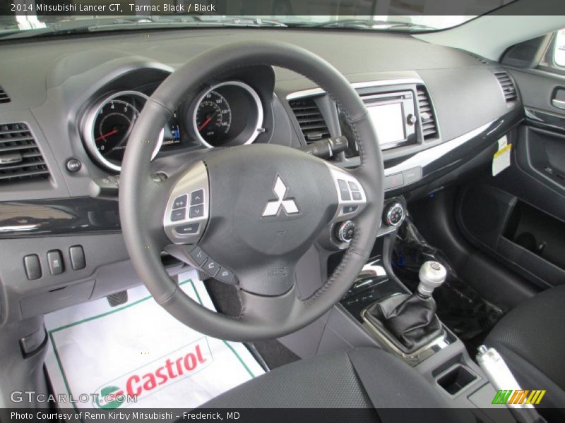 Dashboard of 2014 Lancer GT