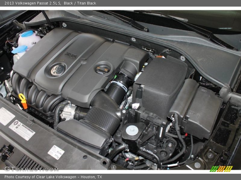 Black / Titan Black 2013 Volkswagen Passat 2.5L S