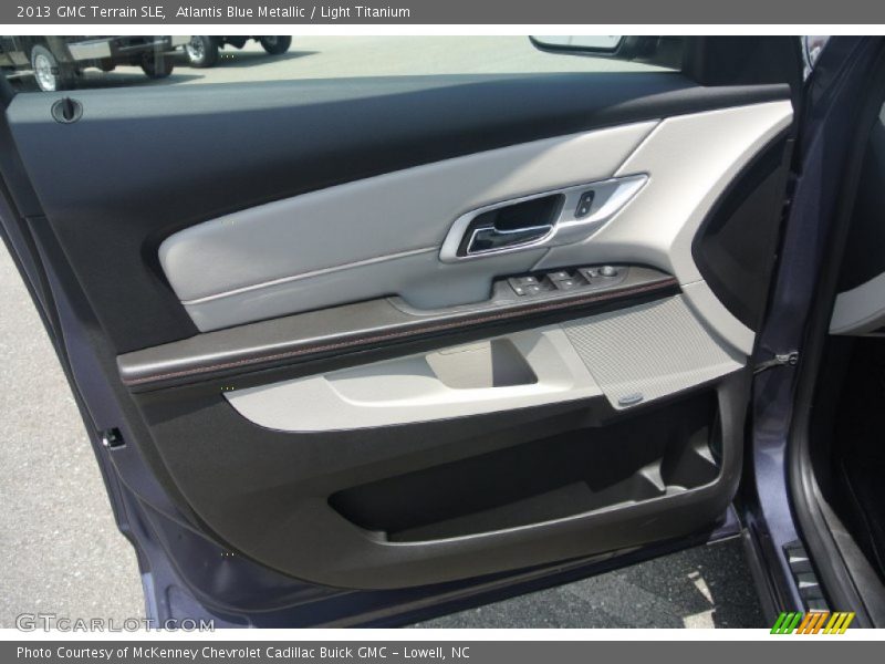 Atlantis Blue Metallic / Light Titanium 2013 GMC Terrain SLE