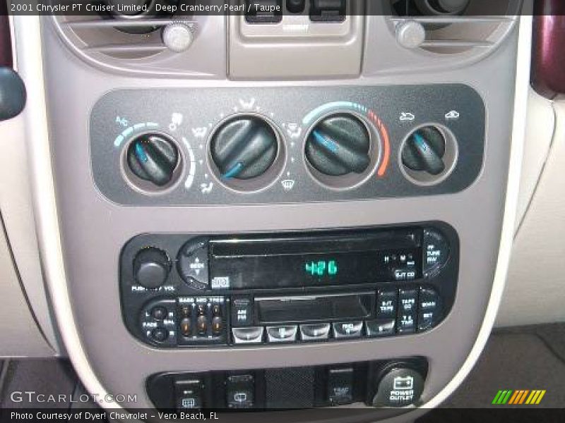 Deep Cranberry Pearl / Taupe 2001 Chrysler PT Cruiser Limited