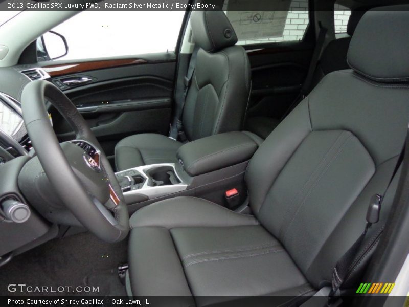 Radiant Silver Metallic / Ebony/Ebony 2013 Cadillac SRX Luxury FWD