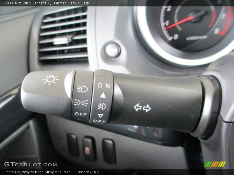 Controls of 2014 Lancer GT