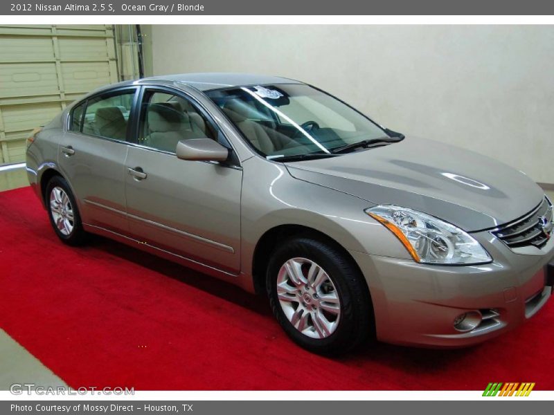 Ocean Gray / Blonde 2012 Nissan Altima 2.5 S