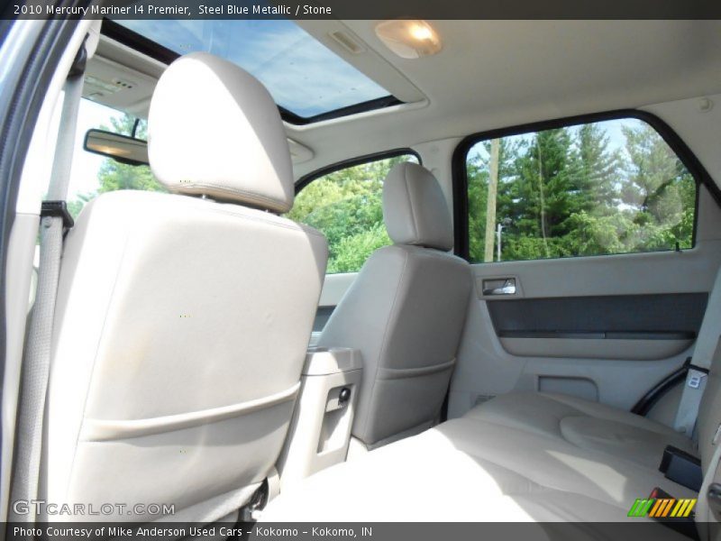 Steel Blue Metallic / Stone 2010 Mercury Mariner I4 Premier