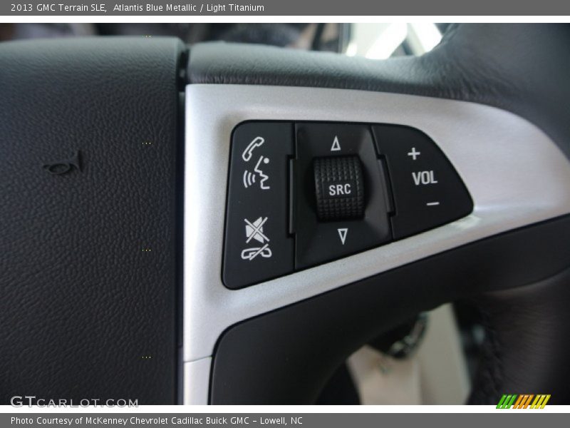 Atlantis Blue Metallic / Light Titanium 2013 GMC Terrain SLE