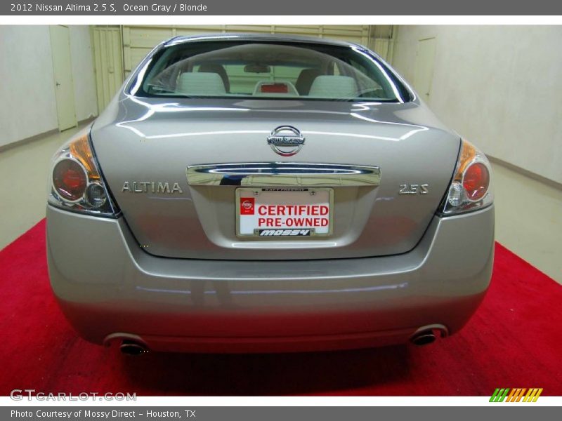 Ocean Gray / Blonde 2012 Nissan Altima 2.5 S