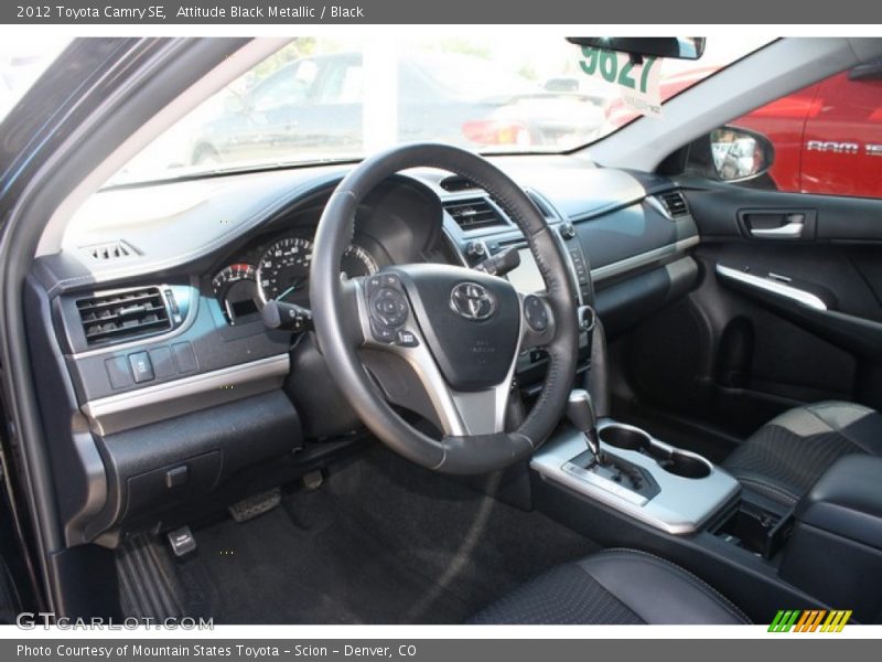 Attitude Black Metallic / Black 2012 Toyota Camry SE