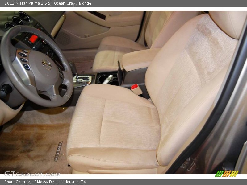 Ocean Gray / Blonde 2012 Nissan Altima 2.5 S