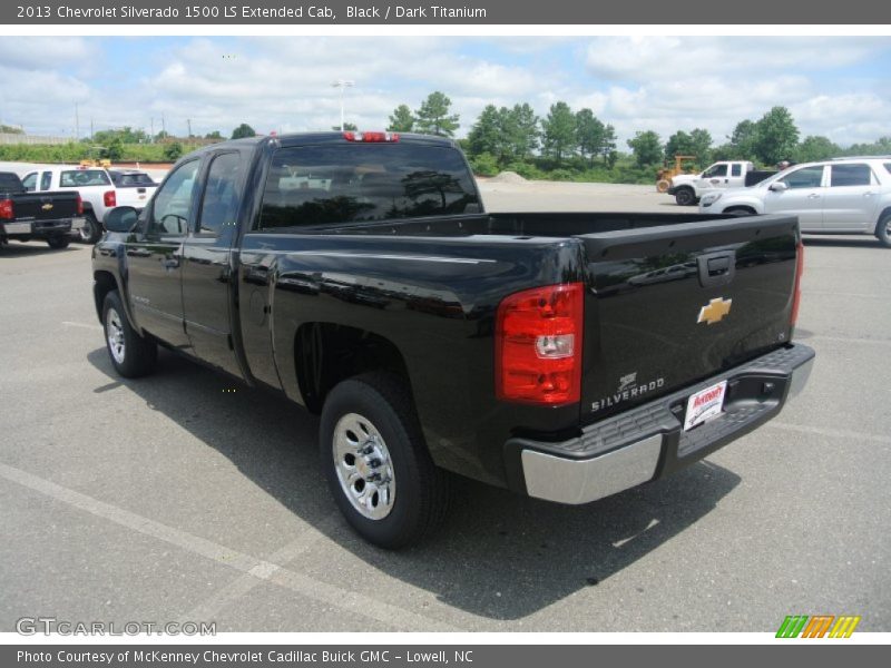 Black / Dark Titanium 2013 Chevrolet Silverado 1500 LS Extended Cab
