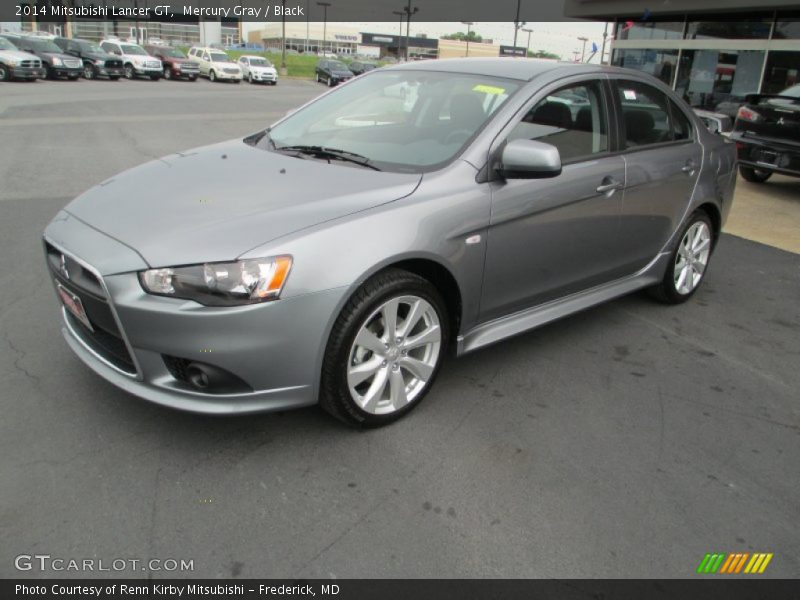 Front 3/4 View of 2014 Lancer GT