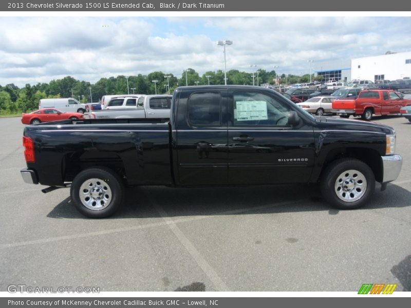 Black / Dark Titanium 2013 Chevrolet Silverado 1500 LS Extended Cab