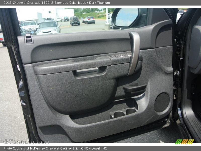 Black / Dark Titanium 2013 Chevrolet Silverado 1500 LS Extended Cab