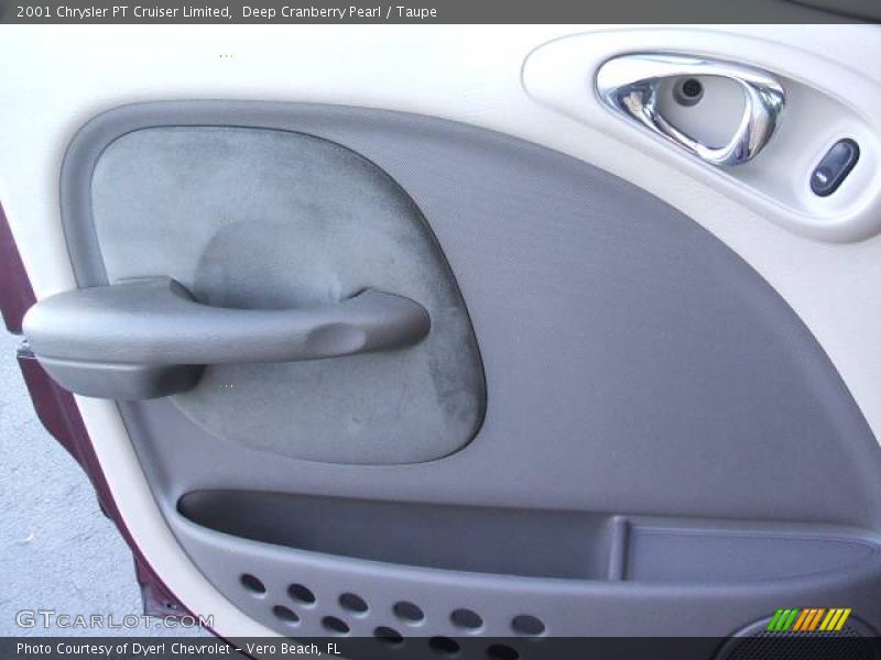 Deep Cranberry Pearl / Taupe 2001 Chrysler PT Cruiser Limited