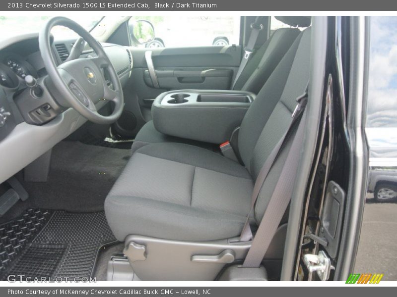 Black / Dark Titanium 2013 Chevrolet Silverado 1500 LS Extended Cab