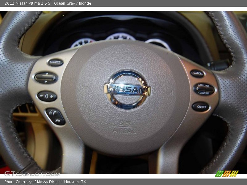 Ocean Gray / Blonde 2012 Nissan Altima 2.5 S