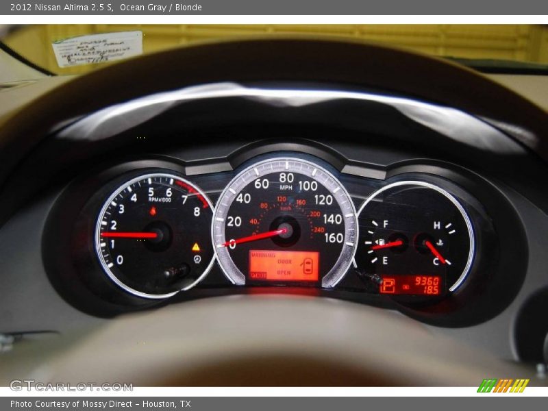 Ocean Gray / Blonde 2012 Nissan Altima 2.5 S