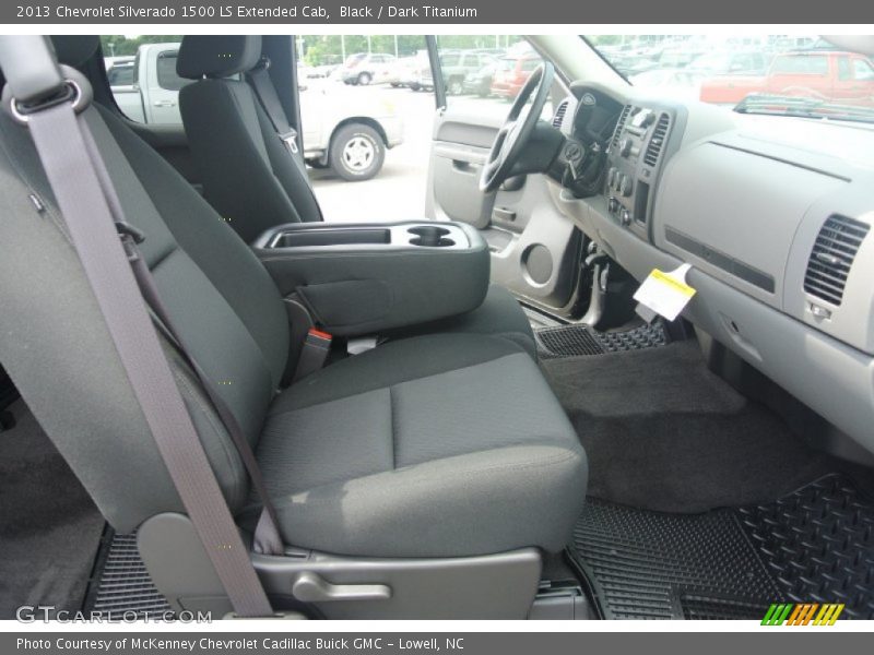 Black / Dark Titanium 2013 Chevrolet Silverado 1500 LS Extended Cab