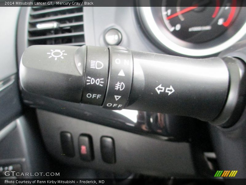 Controls of 2014 Lancer GT
