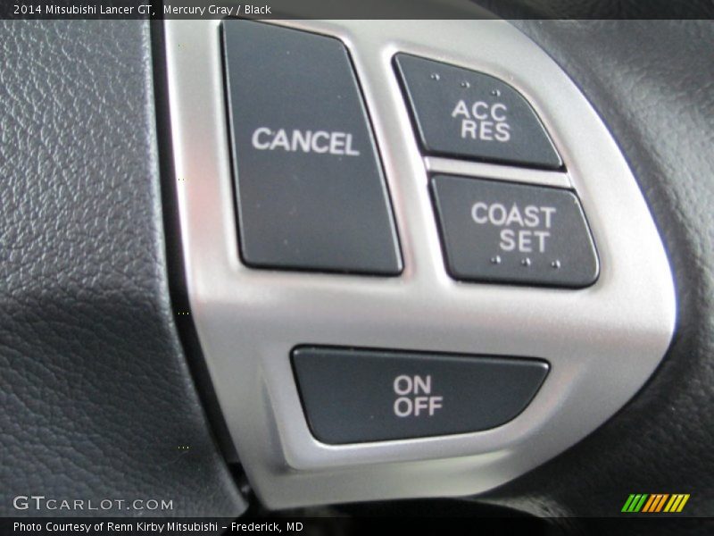 Controls of 2014 Lancer GT