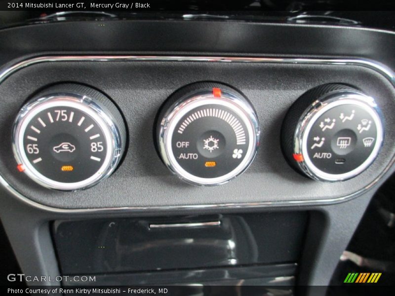 Controls of 2014 Lancer GT