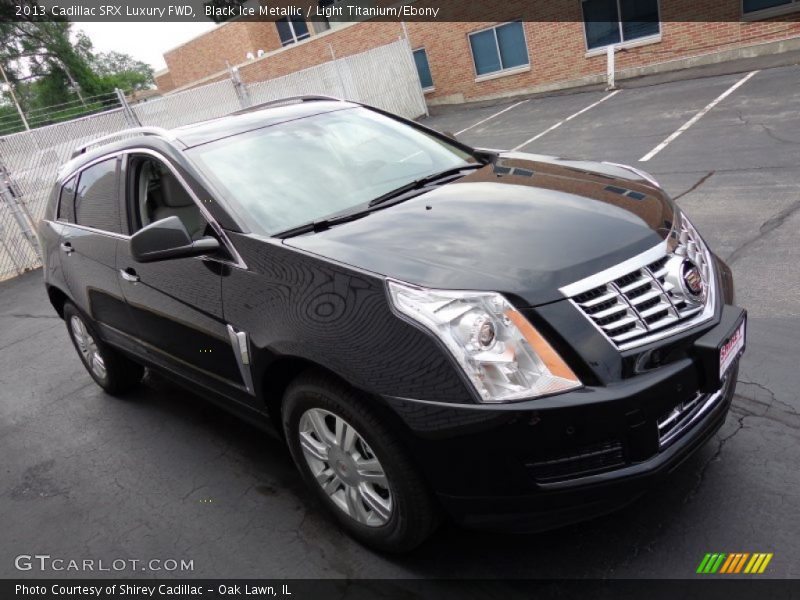 Black Ice Metallic / Light Titanium/Ebony 2013 Cadillac SRX Luxury FWD