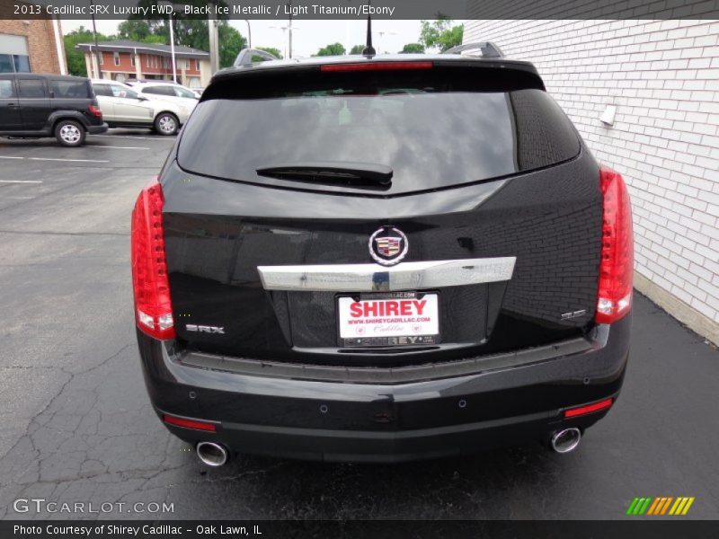 Black Ice Metallic / Light Titanium/Ebony 2013 Cadillac SRX Luxury FWD