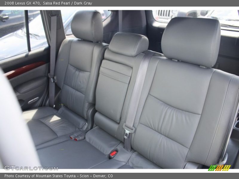 Salsa Red Pearl / Dark Gray 2008 Lexus GX 470
