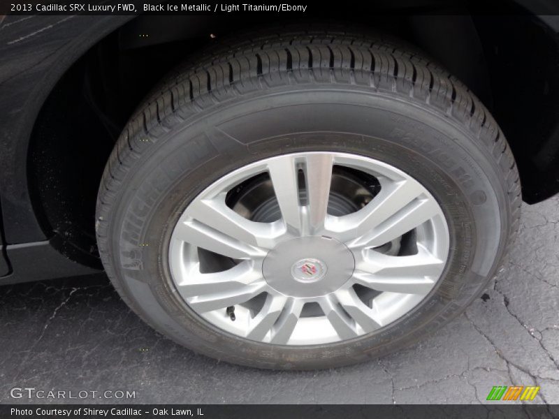 Black Ice Metallic / Light Titanium/Ebony 2013 Cadillac SRX Luxury FWD