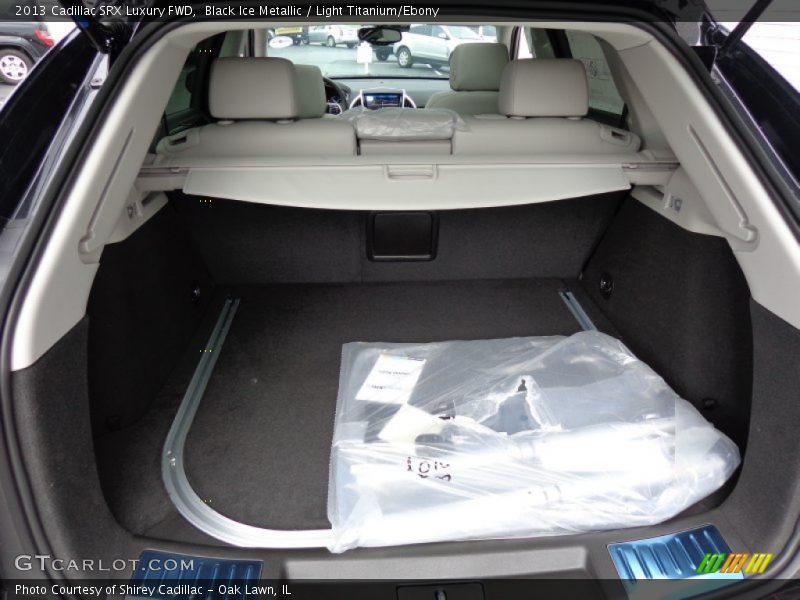 Black Ice Metallic / Light Titanium/Ebony 2013 Cadillac SRX Luxury FWD