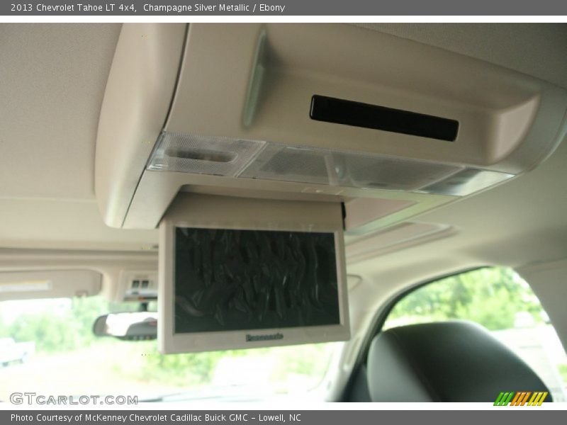 Champagne Silver Metallic / Ebony 2013 Chevrolet Tahoe LT 4x4