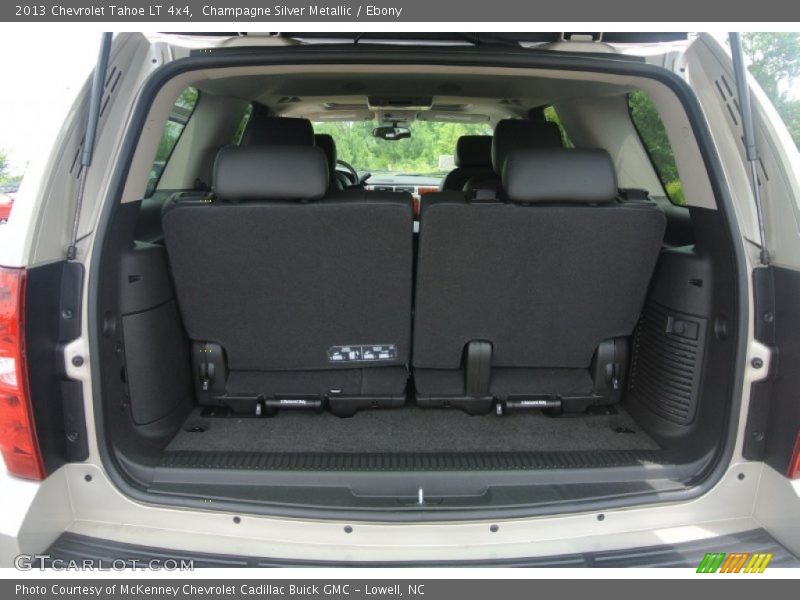 Champagne Silver Metallic / Ebony 2013 Chevrolet Tahoe LT 4x4