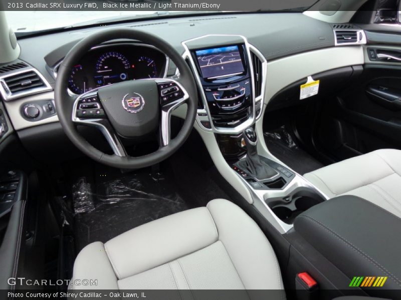 Black Ice Metallic / Light Titanium/Ebony 2013 Cadillac SRX Luxury FWD