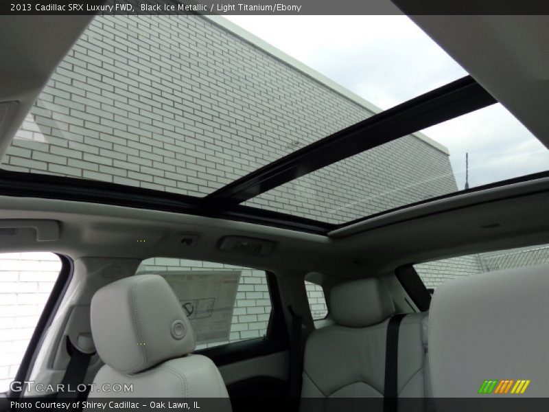 Black Ice Metallic / Light Titanium/Ebony 2013 Cadillac SRX Luxury FWD