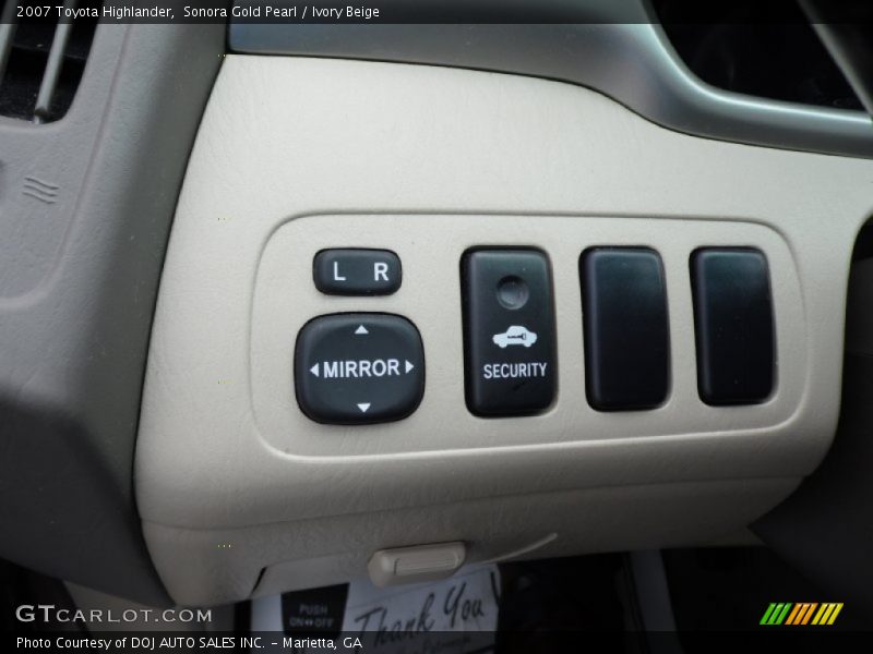 Sonora Gold Pearl / Ivory Beige 2007 Toyota Highlander