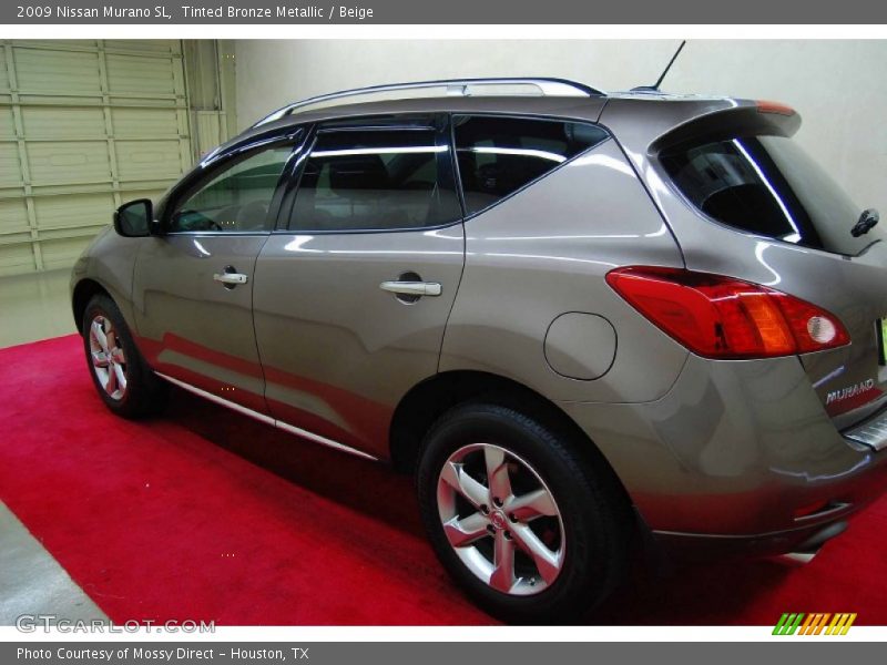 Tinted Bronze Metallic / Beige 2009 Nissan Murano SL